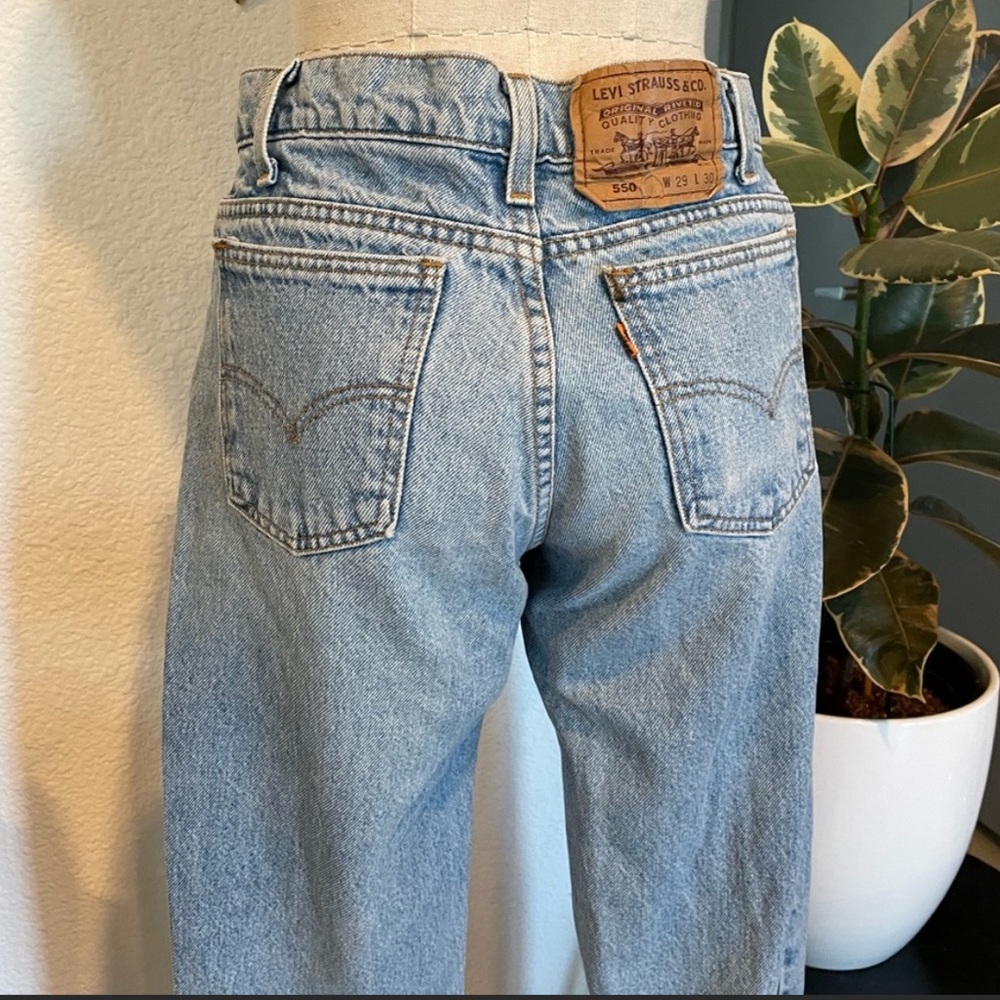 Levi’s VINTAGE Orange Label 550 Straight Jeans